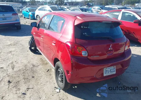 2014 Mitsubishi Mirage De from USA, damaged, VIN ML32A3HJXEH016433
